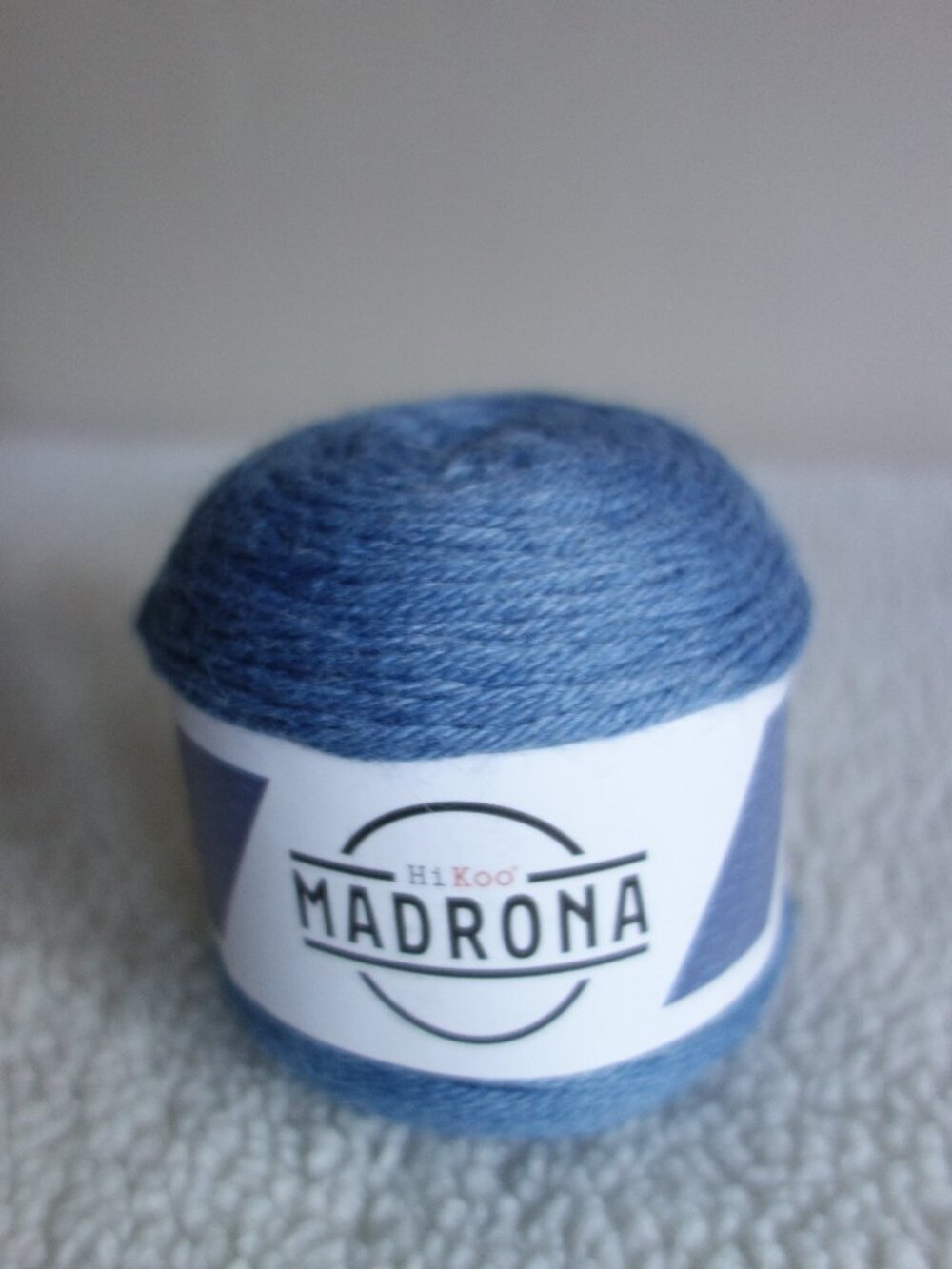 New HI KOO MADRONA “Sound Seaways” Alpaca Blend Yarn Skein 100 gr / 402 yds